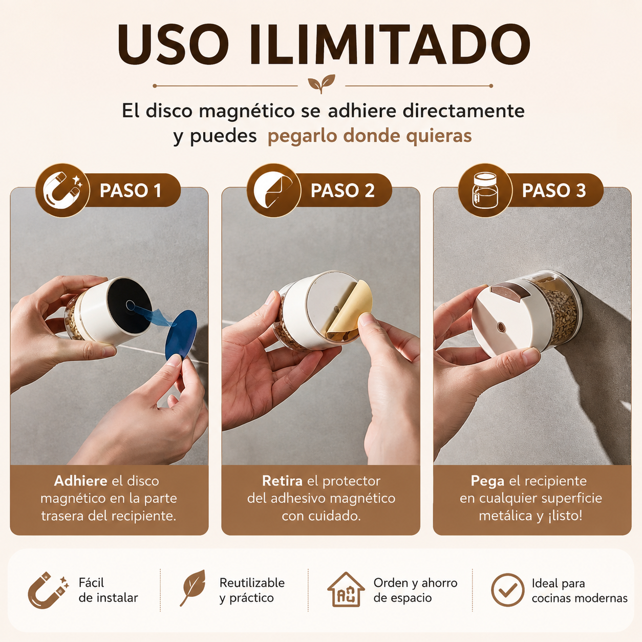 🧂✨ Set Magnético de Especias