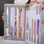 🔪 Set de Cuchillos Premium 6 Piezas para Cocina