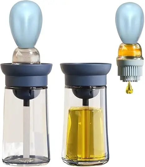Dispensador de Aceite 3 en 1 con Brocha de Silicona