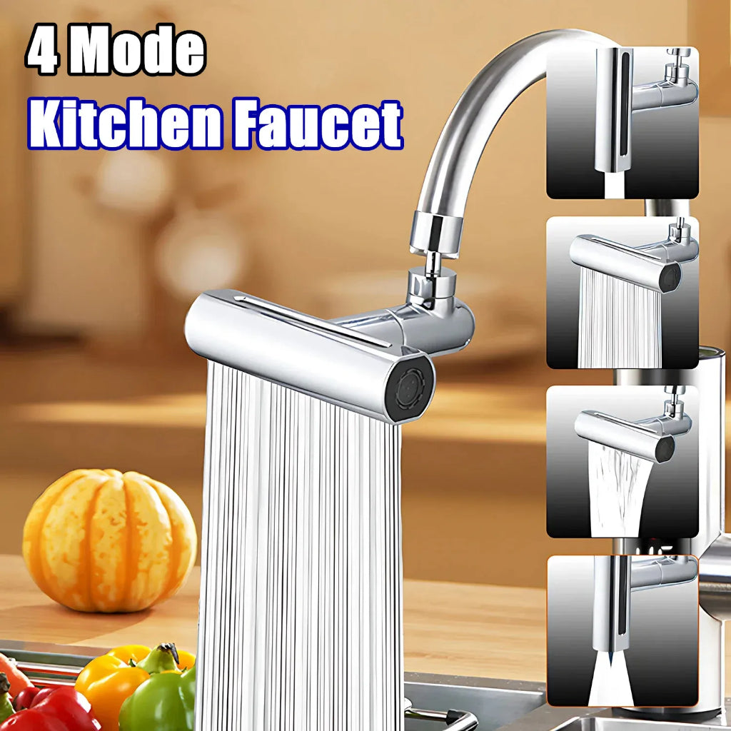 Grifo Extensible 3 en 1 con Rotación 360°
