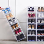 Caja Organizadora de Zapatos Transparente Apilable